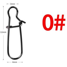 Fishing Gear Stainless Steel Pin Connector Enhanced Pin Path Sub Pin Connector (Option: Style0-100PCS)