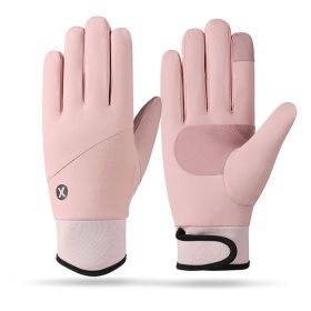 Cycling Sports Gloves For Men And Women (Option: Sports X Type Pink-Free Size)