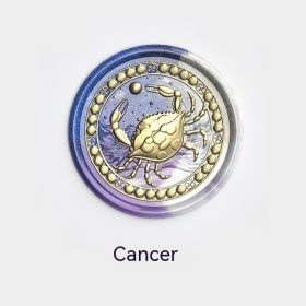 Embossed Twelve Constellation Scales Cancer Wax Seal (Option: Cancer)