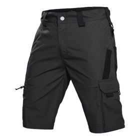 Fashion Outdoor Overalls Men's Camouflage (Option: Black-XL)